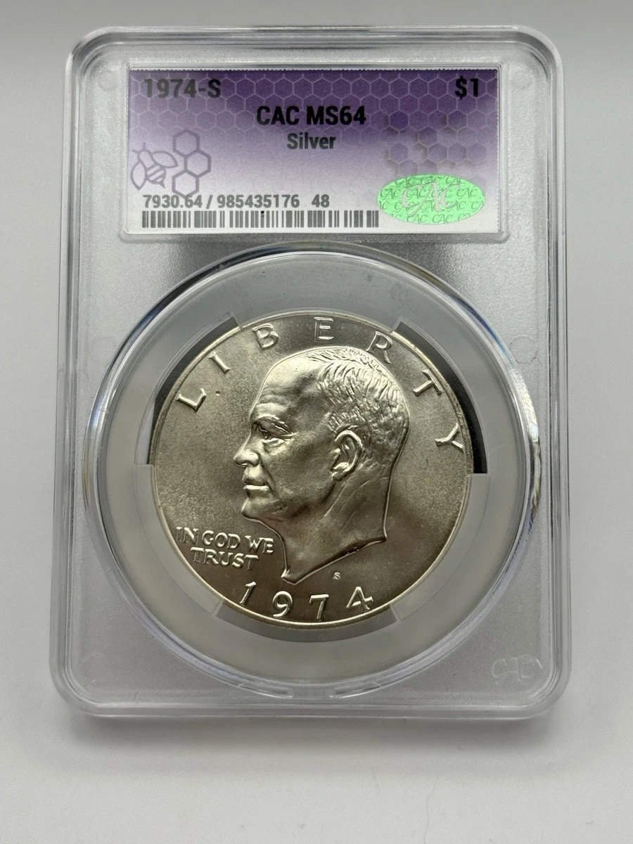 アメリカ 銀貨 1974－S シルバー プルーフ ダラーアイゼンハワー