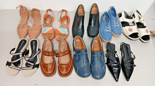 WOMEN'S SHOE BUNDLE x 9 sizes 3 7.5 inc CLARKS GABOR M&S