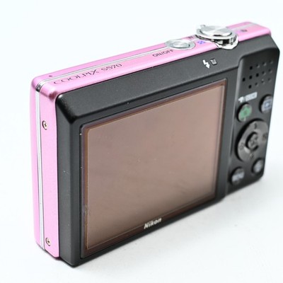 Nikon COOLPIX S570 12MP Nikkor 5x Wide Optical Zoom VR Pink [Exc+5