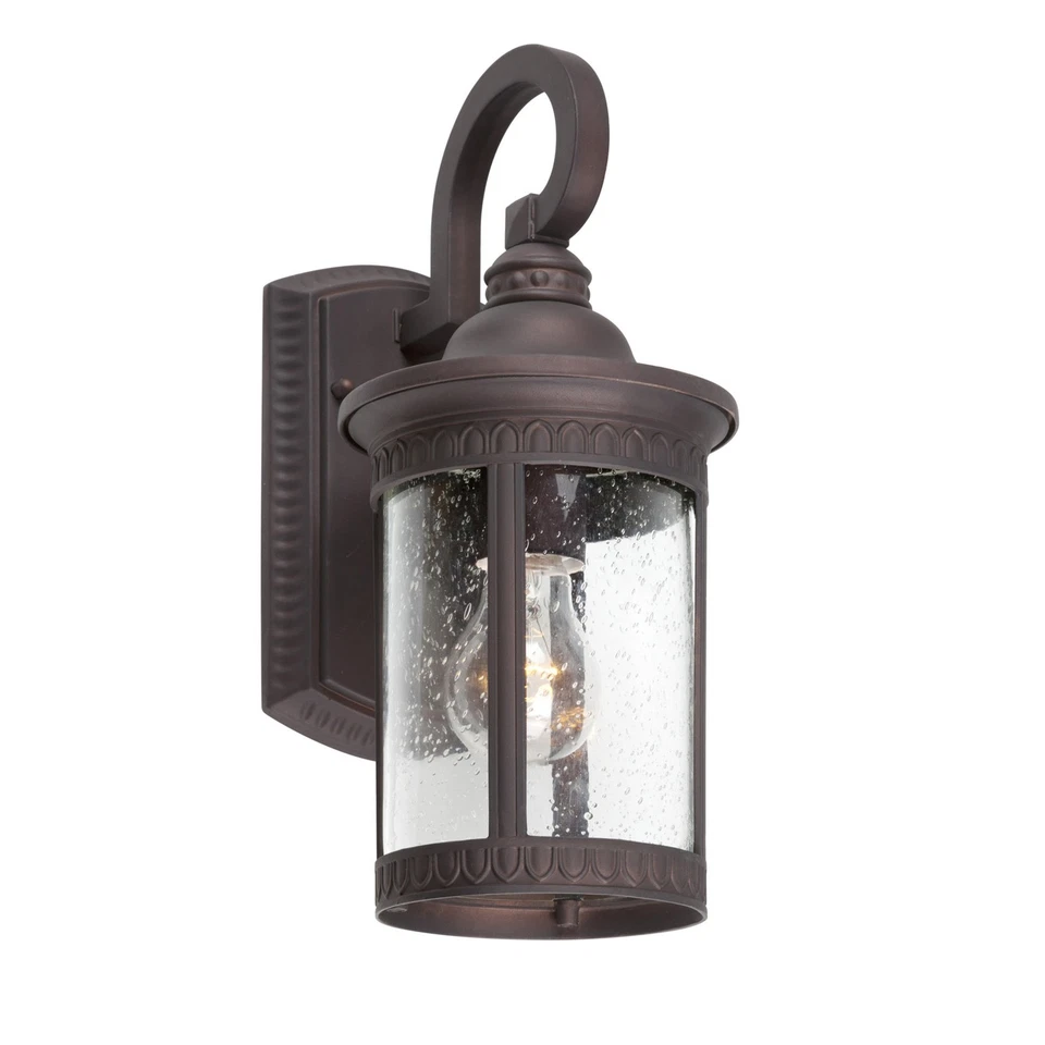 Forte Lighting 1770-01 1 Light 14" Tall Outdoor Wall Sconce - Bronze - Image 2 of 2