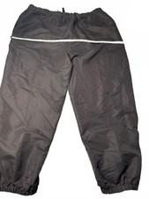 SRT Black Polyester Blend Casual Pants Size XL