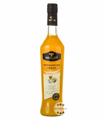 Marcati Likör Bombardino Cream / 17 % Vol. / 0,5 Liter-Flasche