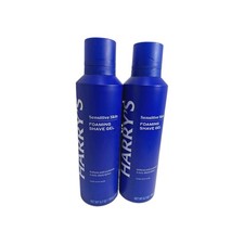 Harry's Men's Foaming Shave Gel with Aloe, 6.7 oz, 2 Pack New