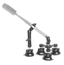 Fotoleey Triple Suction Cup Car Mount Kit for Insta360 X4 X3 Action Camera