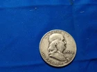 1954-D Franklin Half Dollar (purple/gray)