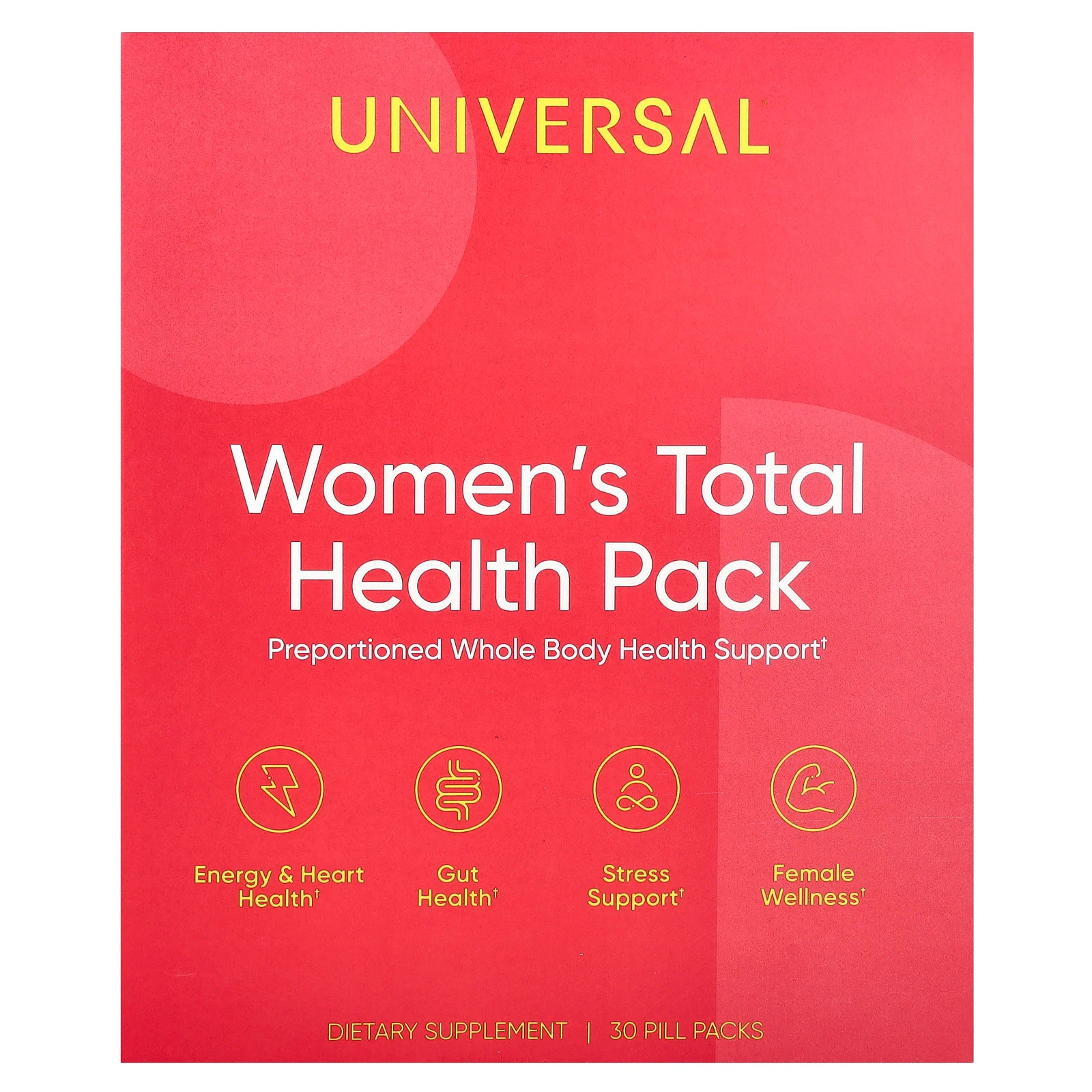 Женская аптечка Total Health Pack, 30 упаковок таблеток