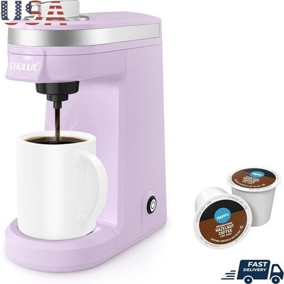 Portable Mini Coffee Maker Single Serve Fast Brewing W/ Unique 4-Hole Needle New