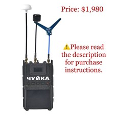 CHUYKA 3.0 FPV Drone Detector 1.2/3.3/5.8GHz RF Video Signal Scanner