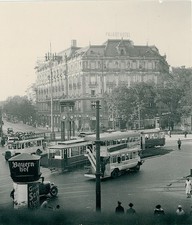 Berlin Mitte Potsdamer Platz Palast-Hotel rechts Leipziger Pl.  Vintage um 1925
