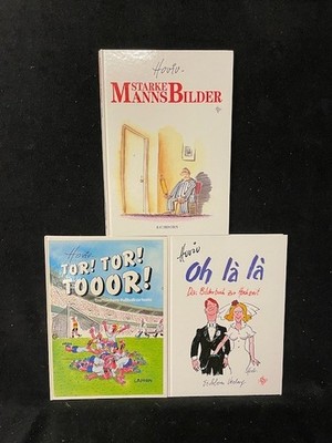 PAKET - 3 Hardcover - HOVIV - Tor! Tor! Tooor! Oh, la la, Starke Mannsbilder