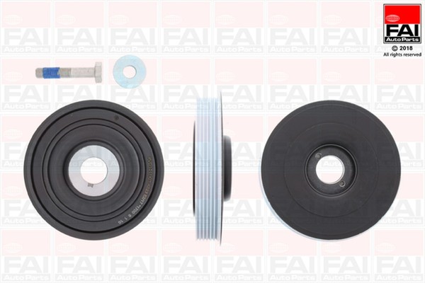 FAI Autoparts Riemenscheibensatz Kurbelwelle FVD1011K FüR CitroËN Expert Phedra-image