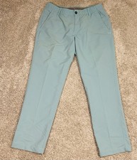 Under Armour UA Men  s 36x30 Aqua Blue Match Play Performance Golf Pants Stretch
