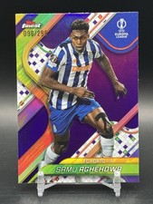 Samu Aghehowa 2024-25 Topps Finest UEFA Club Competitions Purple /299 FC Porto