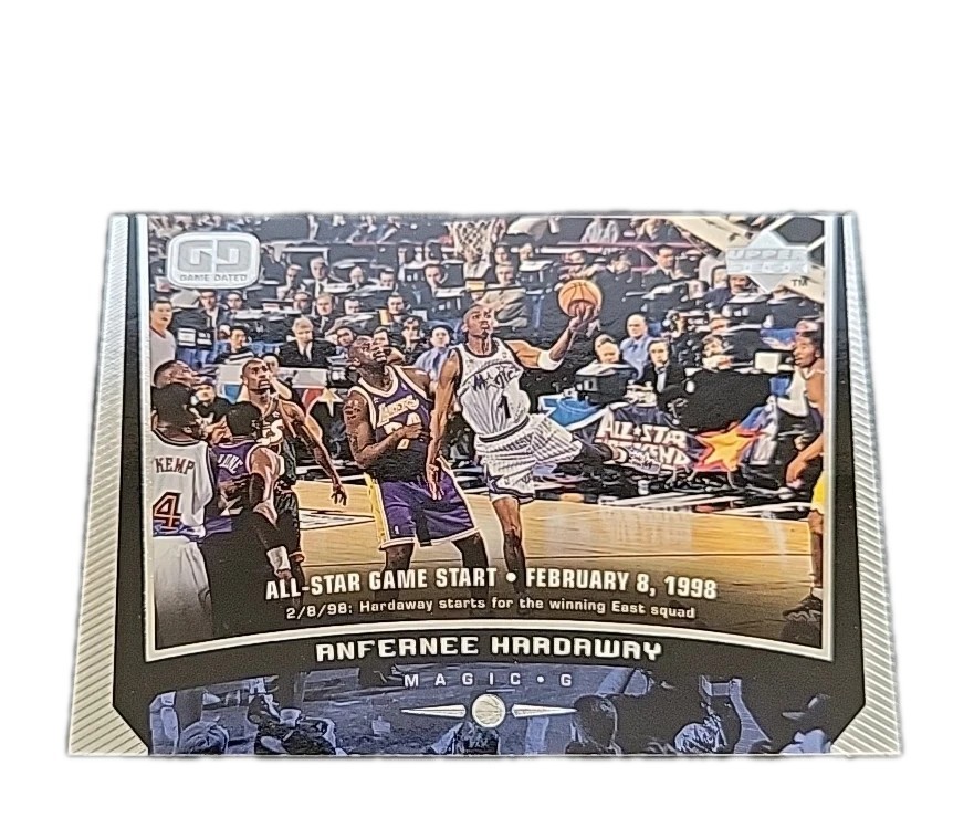 1998-99 Upper Deck Anfernee Penny Hardaway #109 Game Dated Orlando Magic