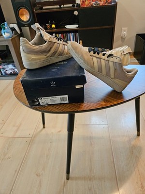 Size 7.5 Men's - Undefeated x adidas Busenitz Dune Gold Skate Shoe Used