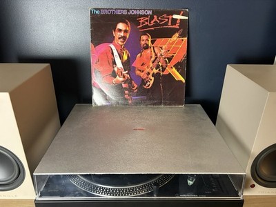The Brothers Johnson Blast 1983 Jazz Funk Vinyl Record Album LP VG/VG