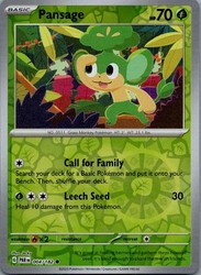 Pansage 004/182 Paradox Rift Reverse Holo