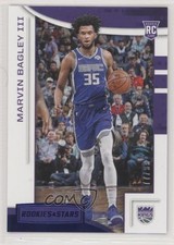 2018 Panini Chronicles Rookies and Stars Blue 77/99 Marvin Bagley III #615 h2o
