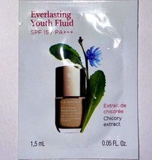 Clarins Everlasting Youth Fluid SPF 15 1.5ml Sample Brand New