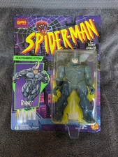 Rhino Spider Man Animated Series Figure Toybiz 1994 NEW/Sealed w/Damg. Package