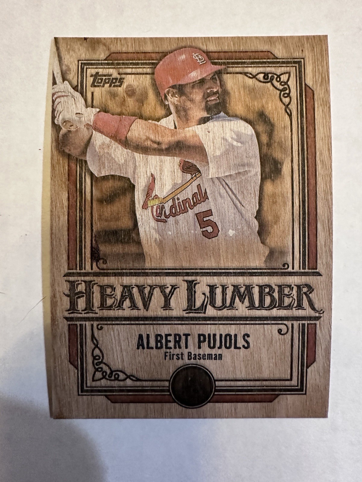 2025 Topps Update Series - Heavy Lumber Albert Pujols #HL-52