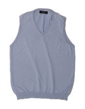 ZARA Canotta Canotta Uomo Blu Medio AI04