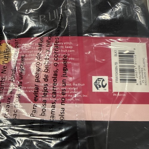 Fruit of the Loom Women's Cushioned 12 Pack No Show Athletic Socks - Black 4-10 - Picture 6 of 10