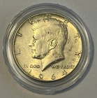 1964 Kennedy Half Dollar  ***  90% SILVER  ***