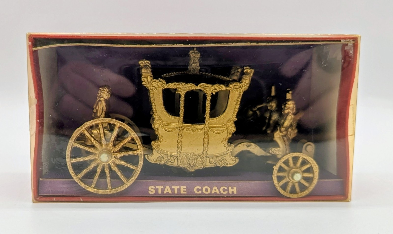 Vintage Crescent Toy Die-cast Queen Elizabeth II 1977 Jubilee State Coach No1303