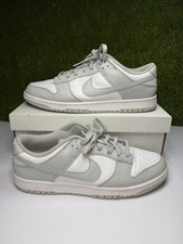 Nike Dunk Low Grey Fog Size 13 Mens White Sneakers DD1391-103