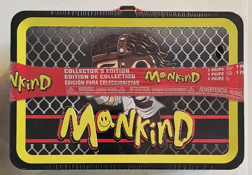 FUNKO WWE MANKIND COLLECTOR'S EDITION LUNCH BOX with FIGURE BUNDLE GAMESTOP