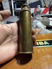 Vintage Brass Spyglass Telescope Nautical Maritime 4 Draw Collapsible Handheld