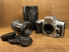 Near Mint Minolta a Sweet Maxxum XT Si Film Camera 100-300mm Zoom Lens