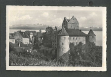 1947 Post Card Austria Village Built Around A Castle