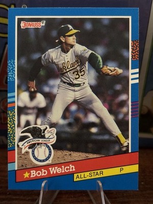 1991 Donruss - All-Stars Bob Welch #54