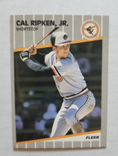 1989 Fleer Cal Ripken Jr. #617 Baltimore Orioles