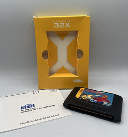 Space Harrier Sega Genesis 32X Cartridge and Box No Manual