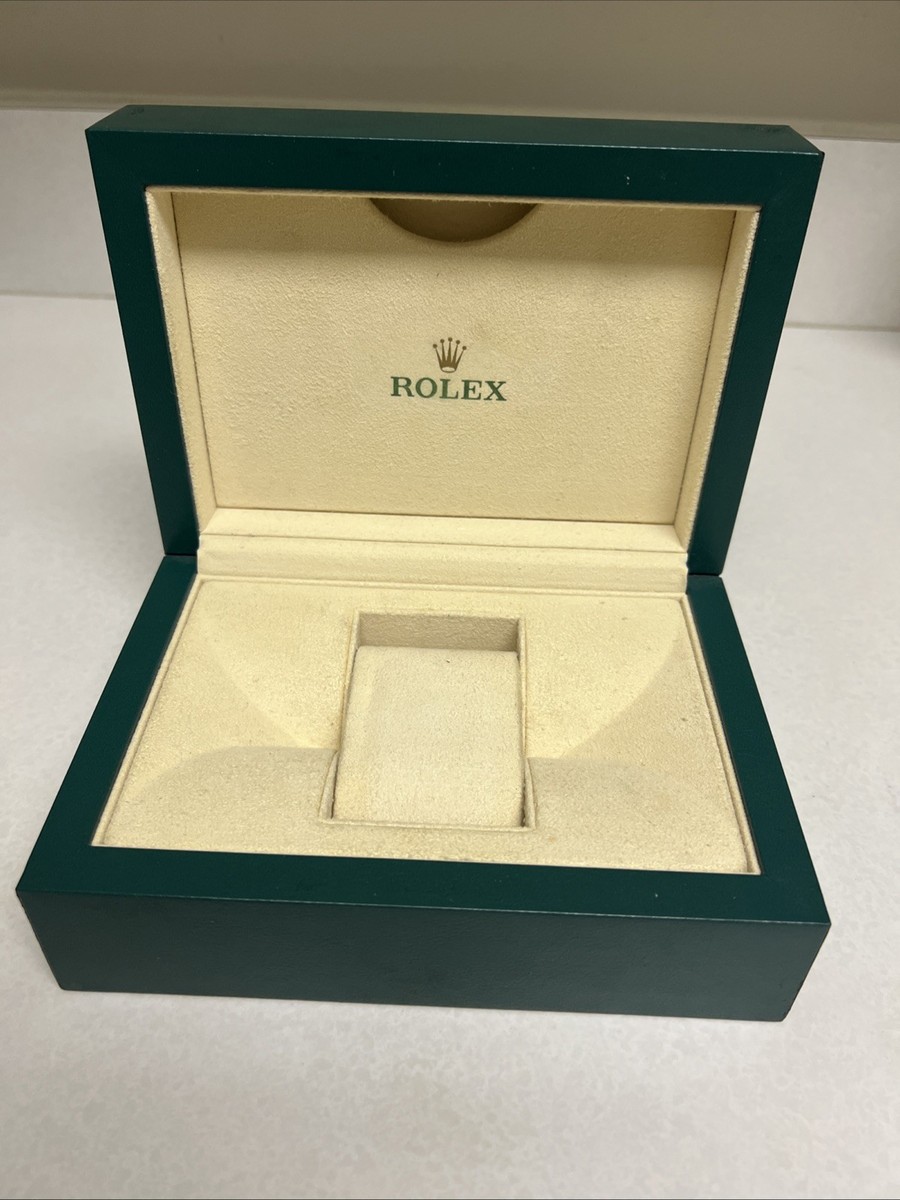 ROLEX グリーンボックス 39139.04 Authentic Outer & Green Inner Rolex Box Set 39139.04 Geneve Suisse