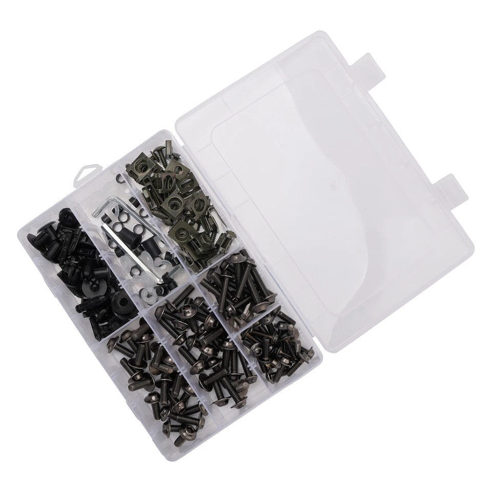 Titanium Fairing Bolts Screws Bodywork Kit For Yamaha YZF R6 R1 R3 R25 FZ07 FZ09 — 第 2/4 张图片