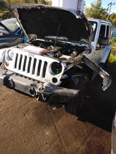 Used Wheel fits: 2012 Jeep Wrangler 17x7-1/2 5 spoke painted black Grade A