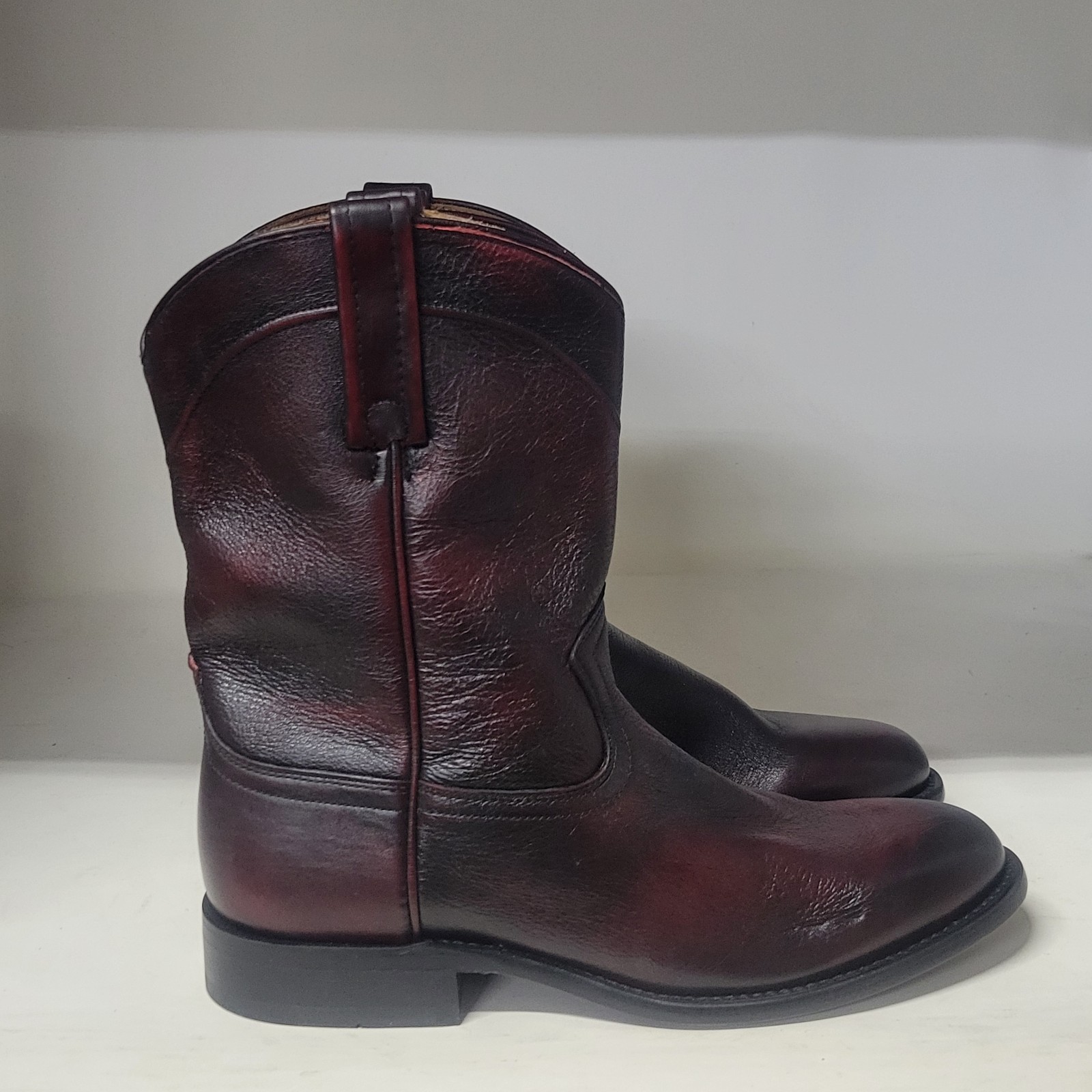 S Carmen Roper Western Boot Cherry (left 9d / Right 9.5d)