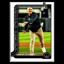 2025 Topps Update Series - #FPU-7 Andy Pettitte First Pitch - New York Yankees