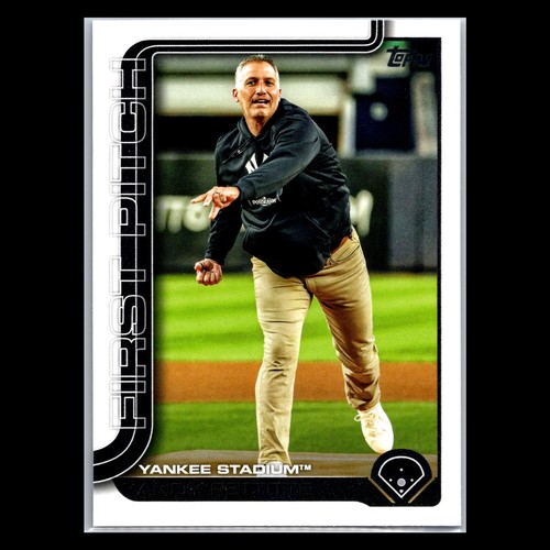 Andy Pettitte #FPU-7 2025 Topps Update First Pitch card