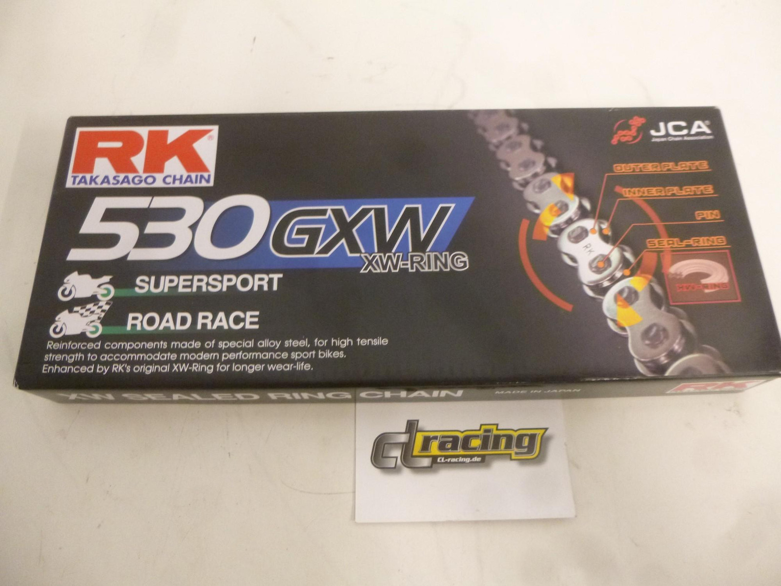 Rk 530 GXW Chain Drive 106 Links Xw-Ring Chain Motorcycle