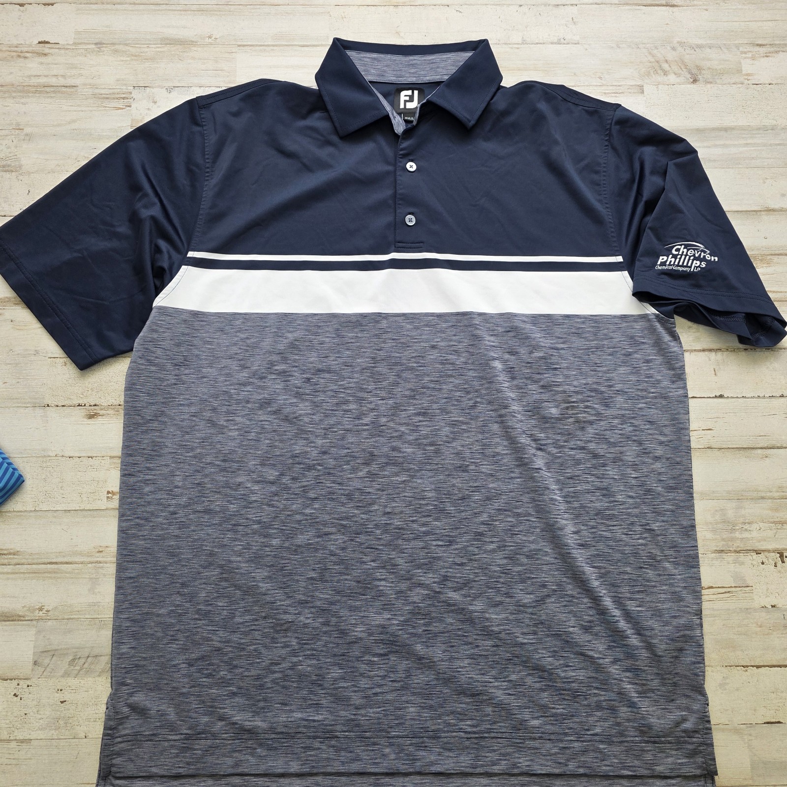 Men's XL Golf Polo Shirt Lot (5) - Footjoy Nike Peter Millar Under Armour Logos thumbnail 2