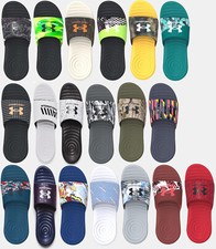 Under Armour Men's UA Ansa Graphic Fixed Strap Slides Sandals Many Colors Sizes