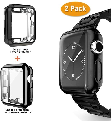 02 Para for Apple Watch Series 2/3 Case iphone reloj protector de pantalla 42mm - Picture 5 of 8
