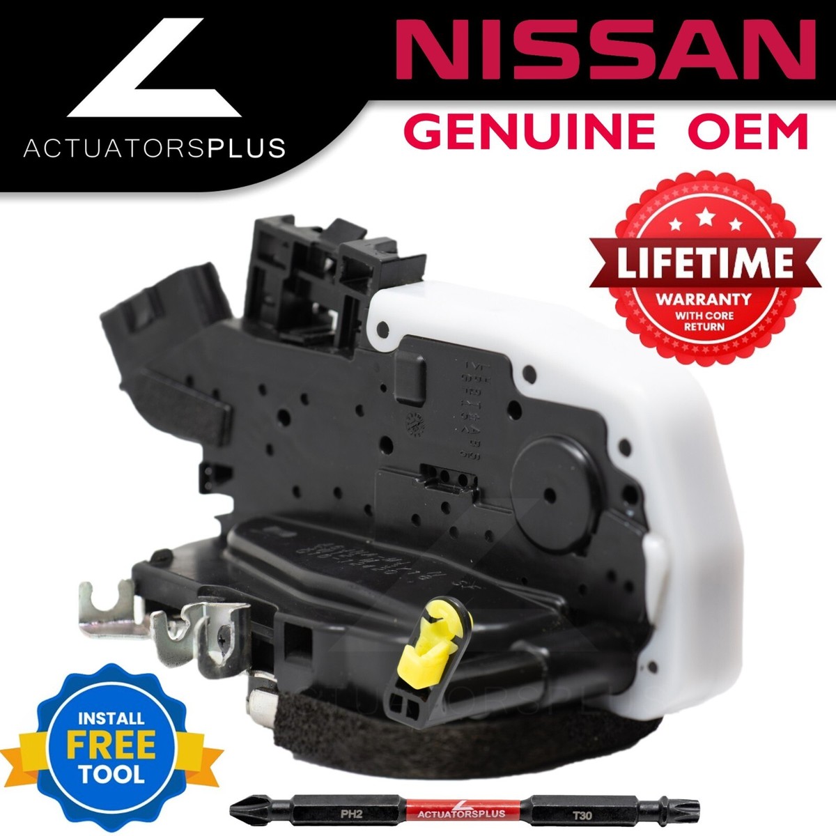 2011-2012 Nissan Versa Front Left Door Lock Latch Actuator