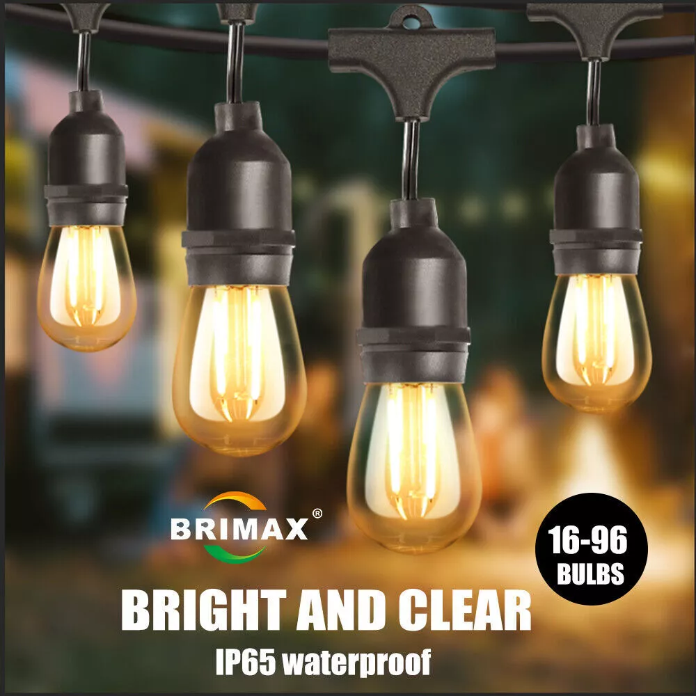 Mains powered clearance festoon lights