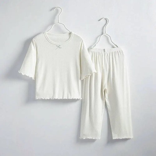 Girls Pajamas Sets Summer Children Sleepwear - Picture 18 of 23